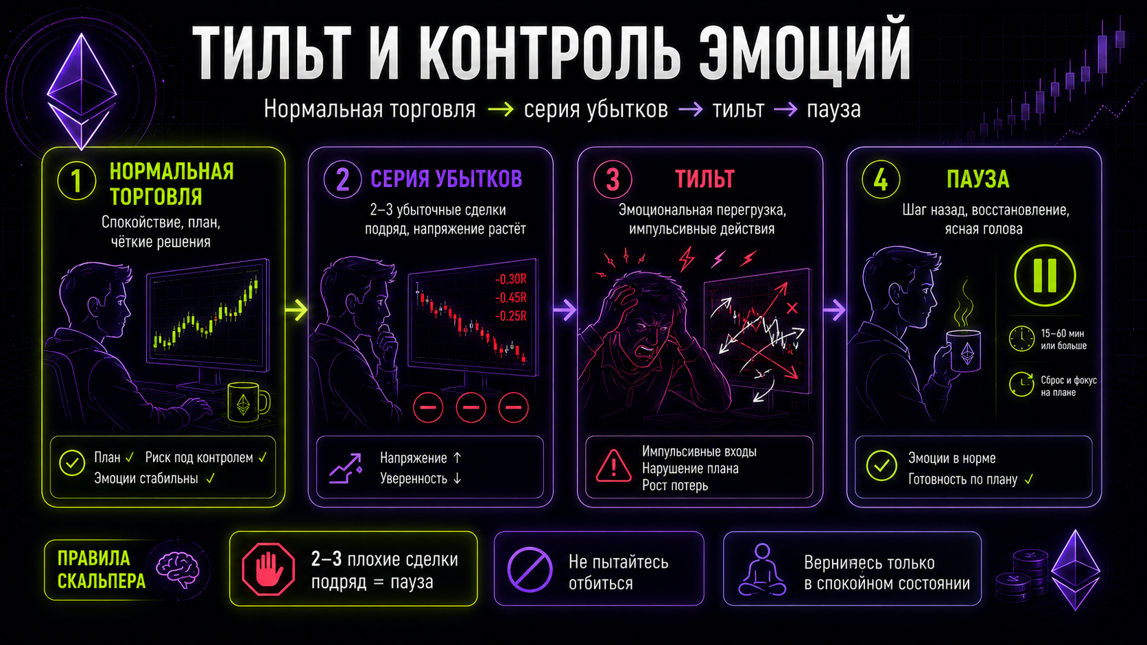 серия убытков