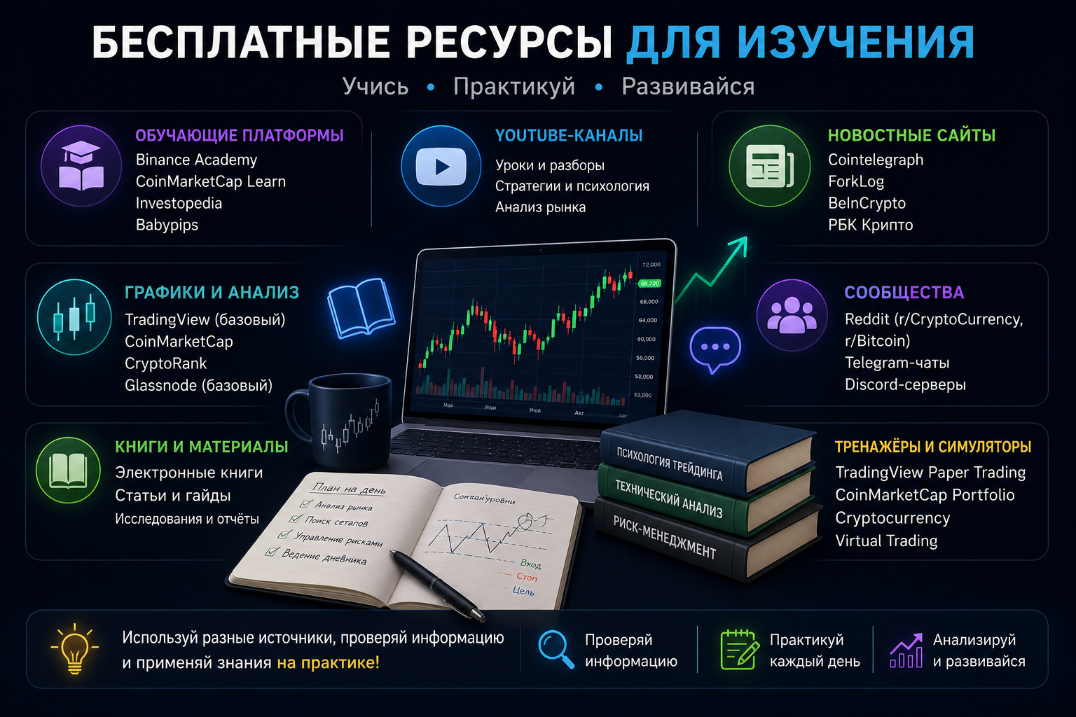 бесплатные ресурсы для изучения
