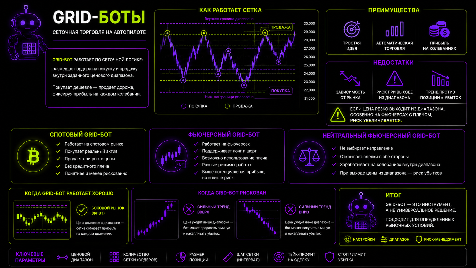 grid бот в криптовалюте