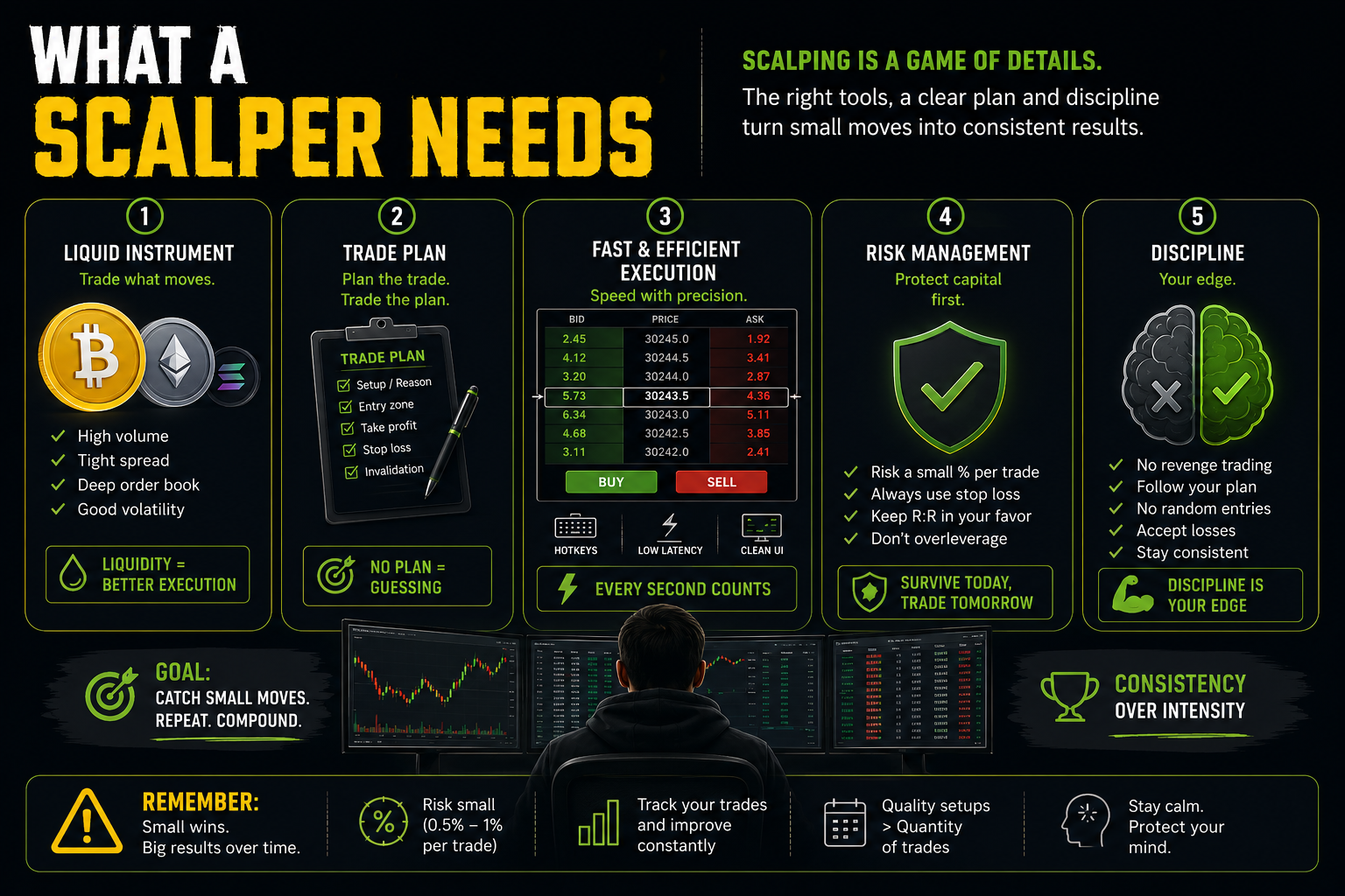 What a scalper needs