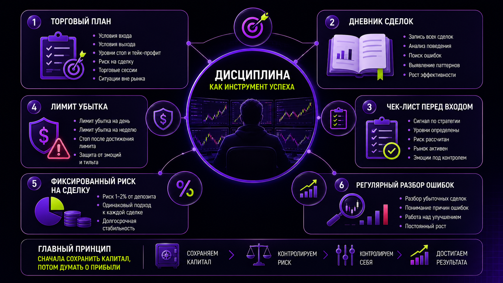 дисциплина в трейдинге и торговый план