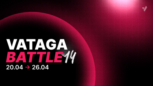 🏆 VATAGA BATTLE 14 tournament with a prize pool of up to 20,000 USDT