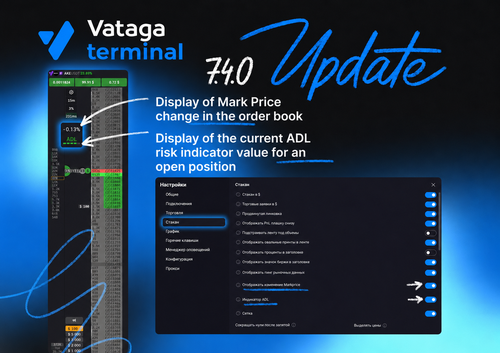 New version of the Vataga.terminal 7.4.0