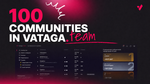 100 communities in Vataga.team