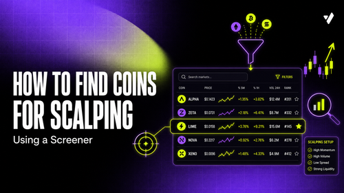 How to Find Coins for Scalping Using a Screener